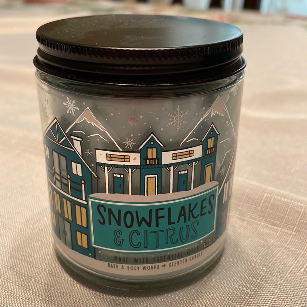 Bath & BodyWorks 7oz single wick candle